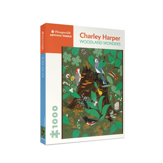 Charley Harper: Woodland Wonders 1000 Piece Jigsaw Puzzle