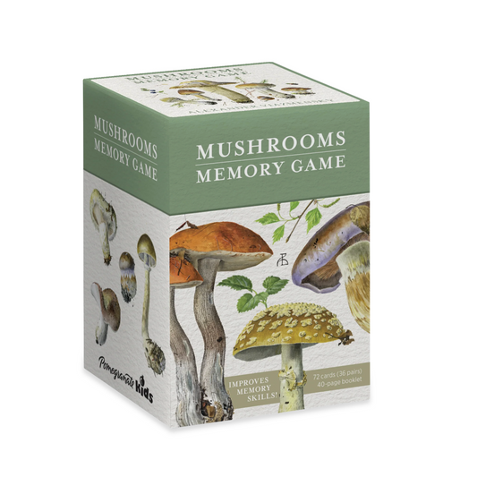 Mushrooms: Alexander Viazmensky Memory Game