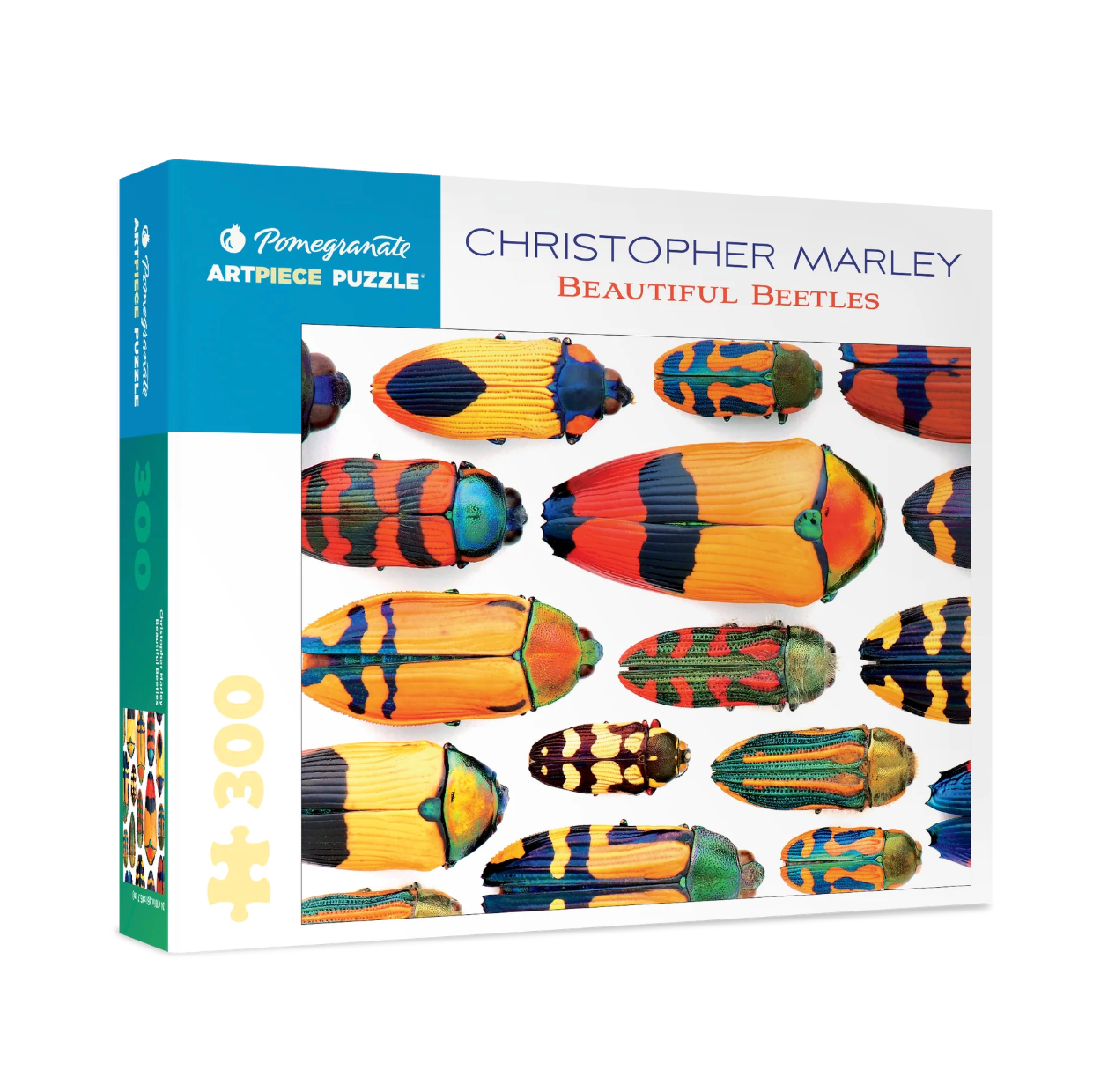 Christopher Marley: Beautiful Beetles 300-piece Jigsaw Puzzle