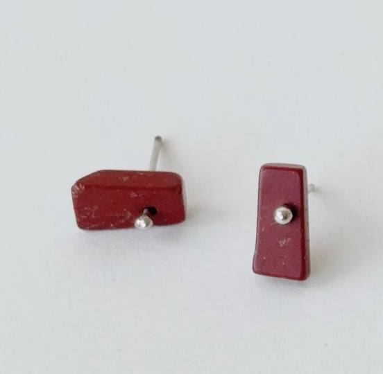 Stone Chip Earrings