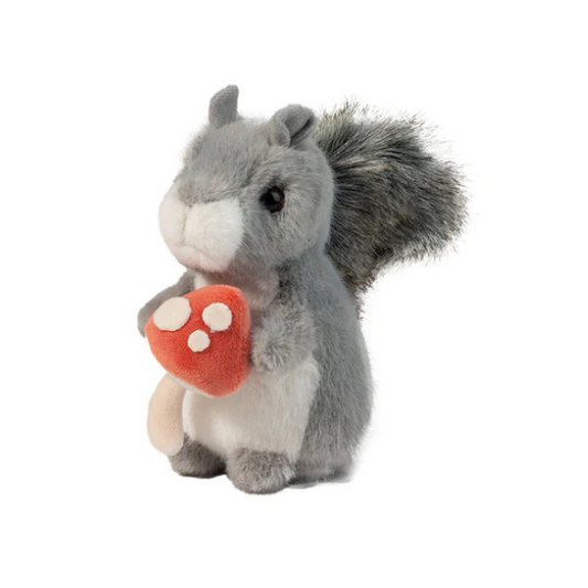 Squirrel with Mushroom