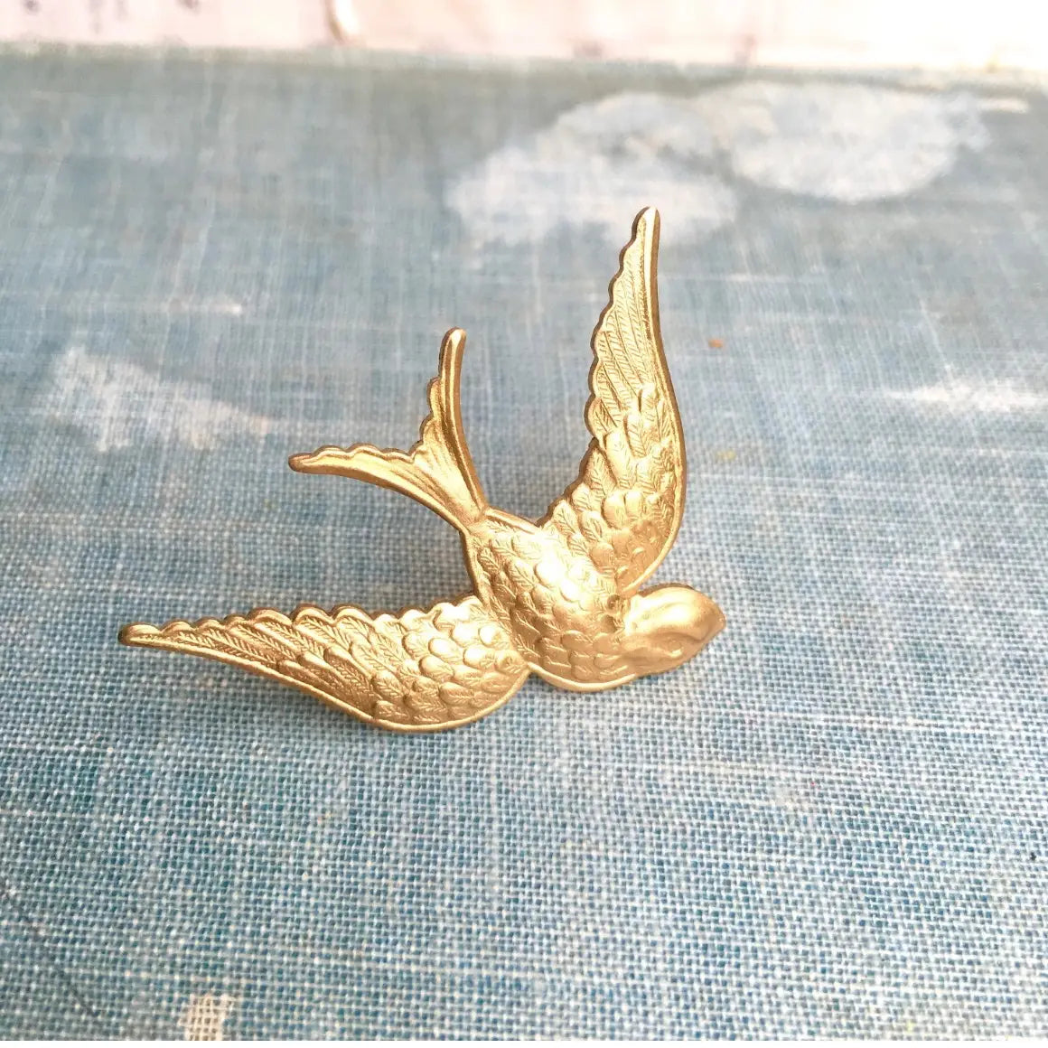 Flying Swallow Brooch