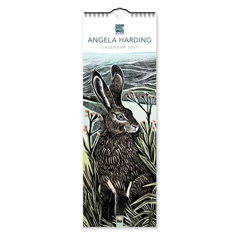 Angela Harding 2027 Slim Calendar