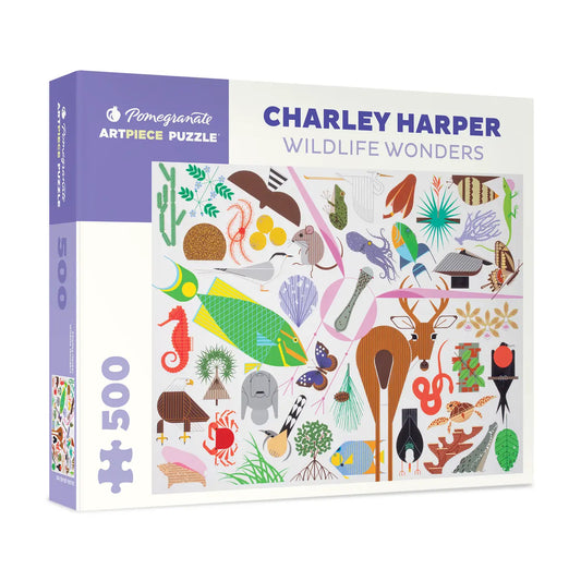 Charley Harper: Wildlife Wonders 500-Piece Puzzle