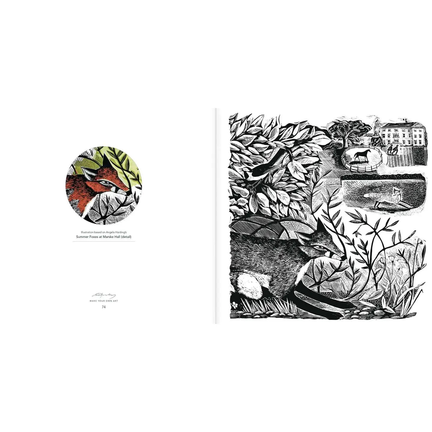 Angela Harding Coloring Book