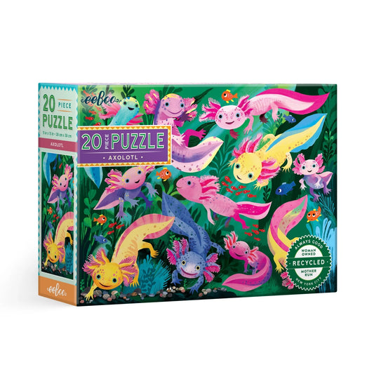 Axolotl Puzzle, 20 Pieces