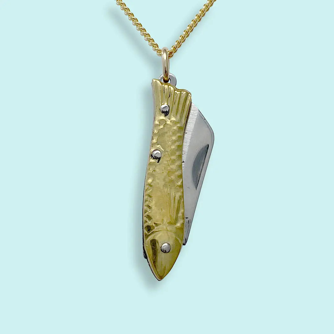 Fish Knife Necklace