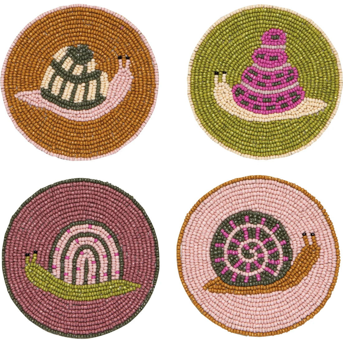 Beaded Coasters
