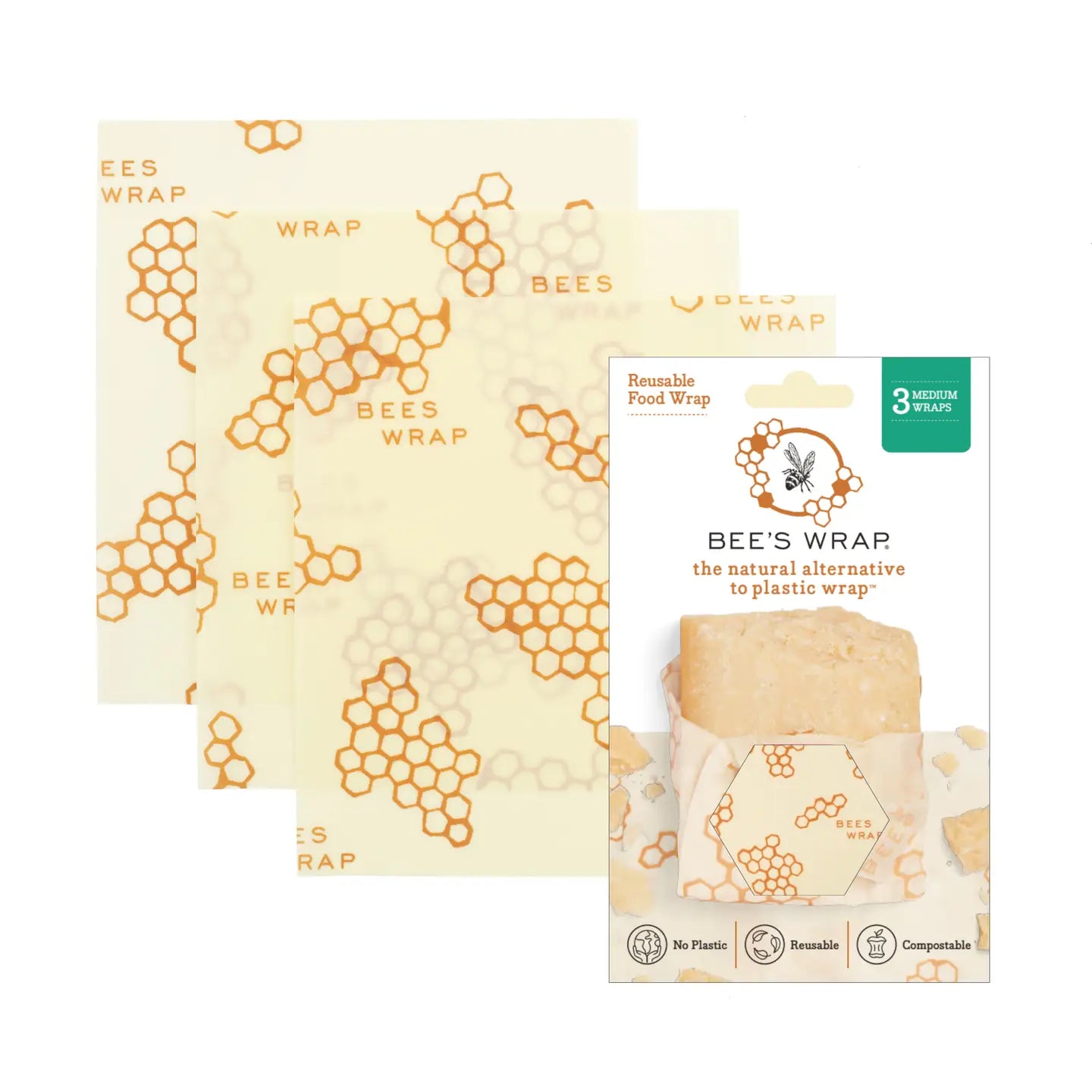 Bee's Wrap Medium 3 Pack