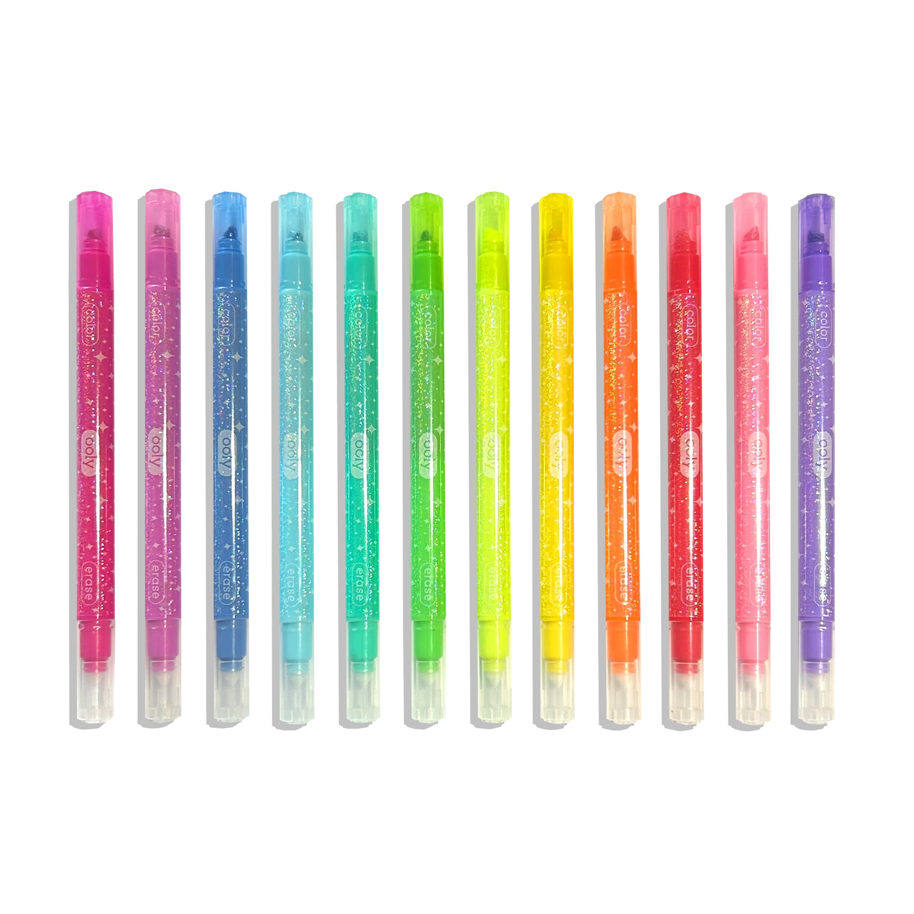 Make No Mistake! Glittery Erasable Markers, Set of 12