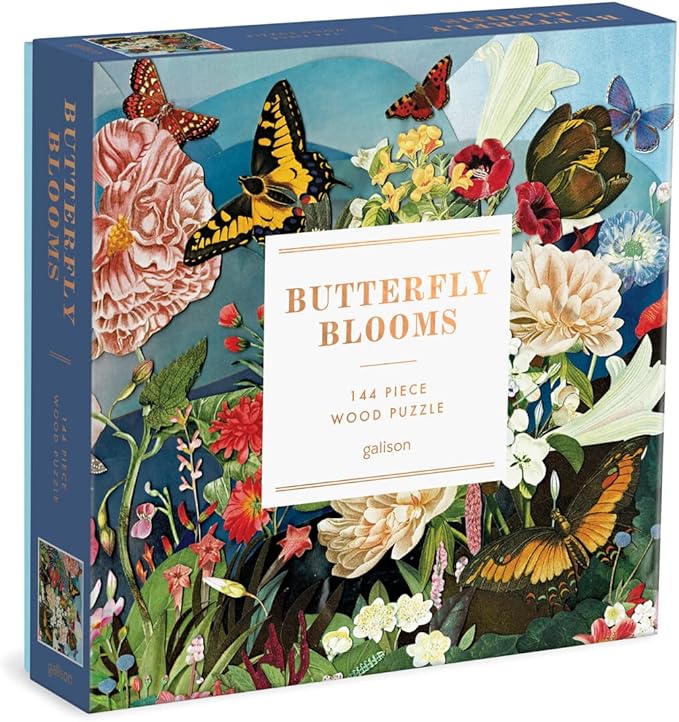 Butterfly Blooms Puzzle, 144 Pieces