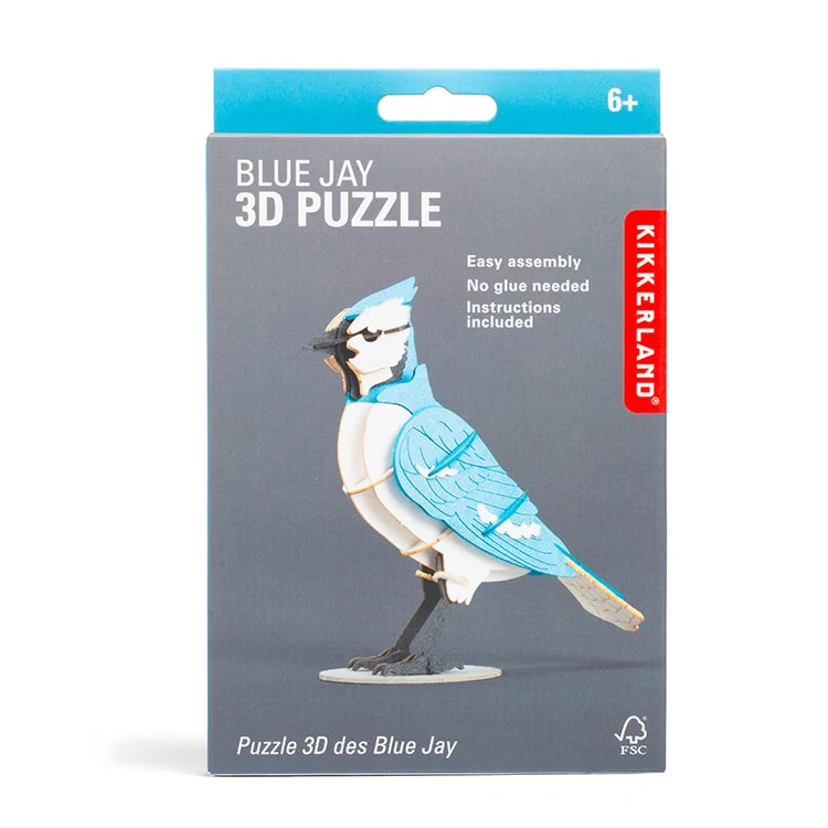 3D Blue Jay Puzzle
