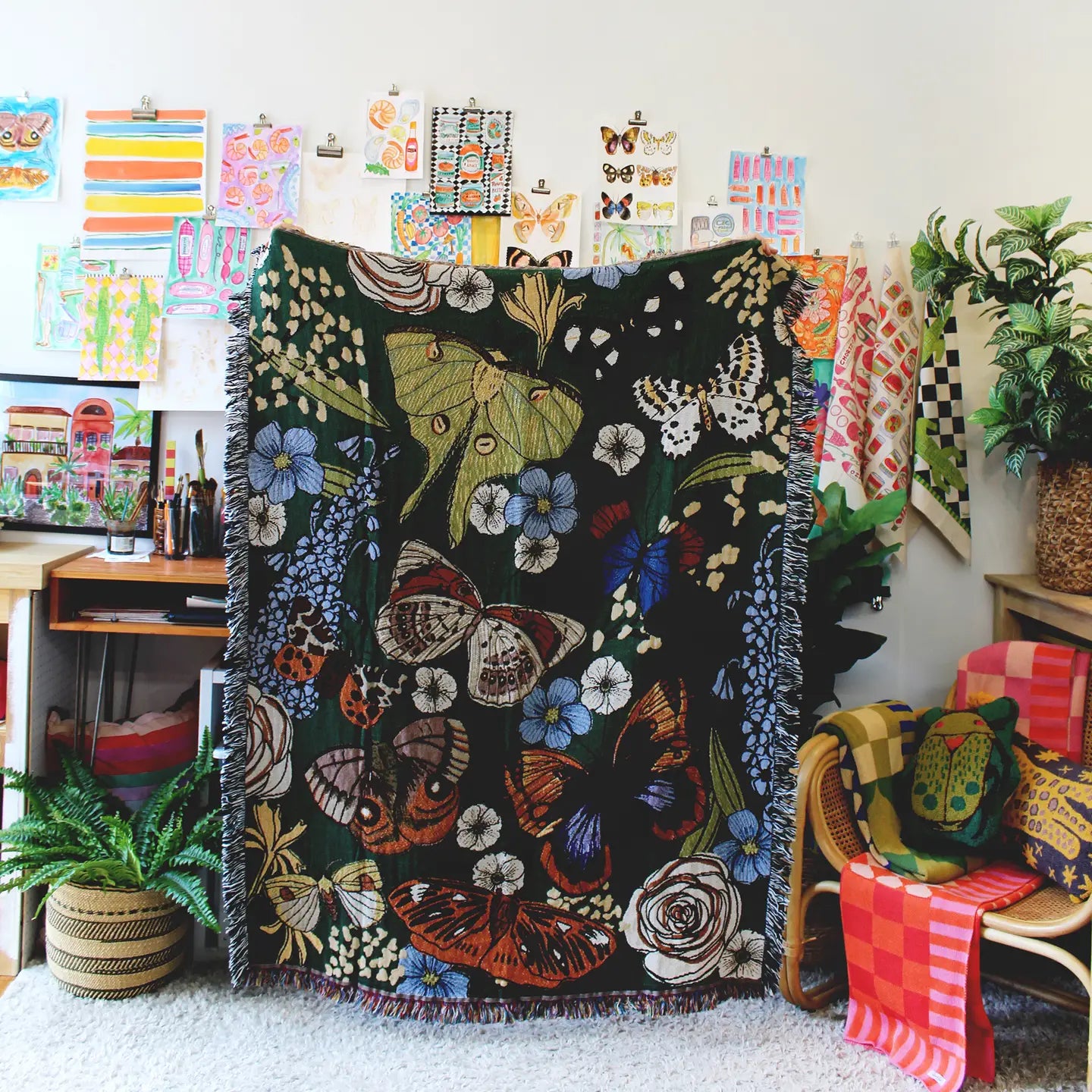 Nature Tapestry Blanket