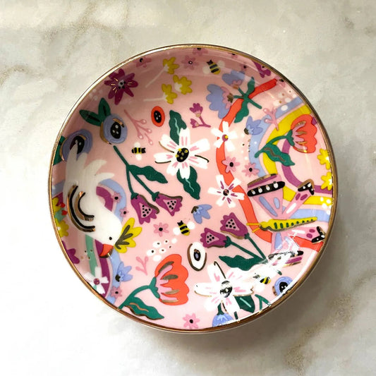 Butterfly Garden Dish