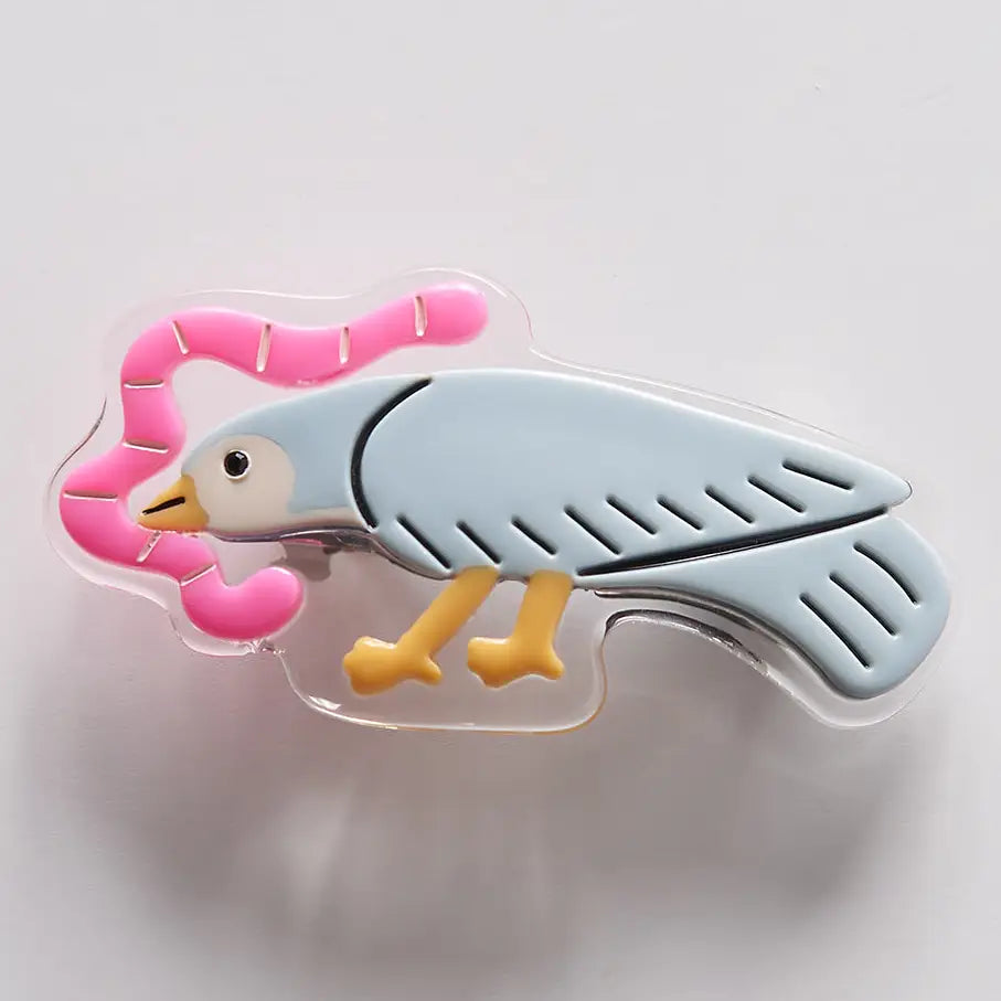 Early Bird Barrette Hair Clip