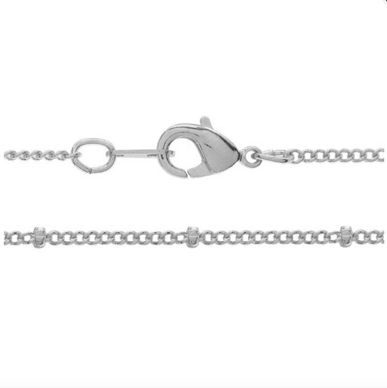 Silver Nugget Necklace