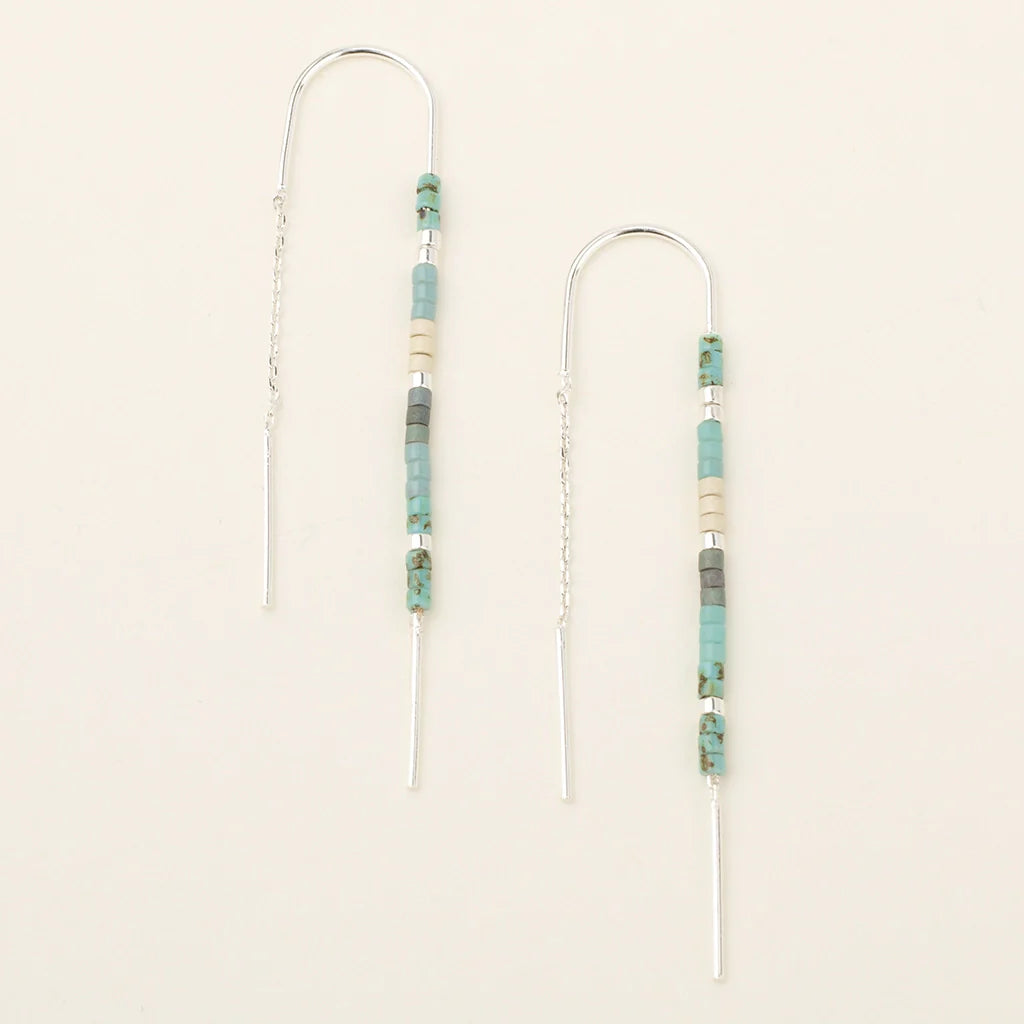 Chromacolor Thread Earring