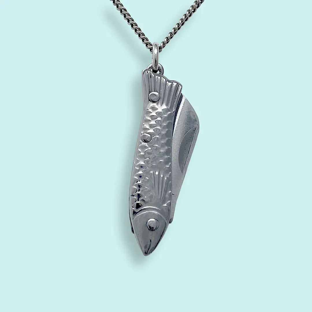 Fish Knife Necklace