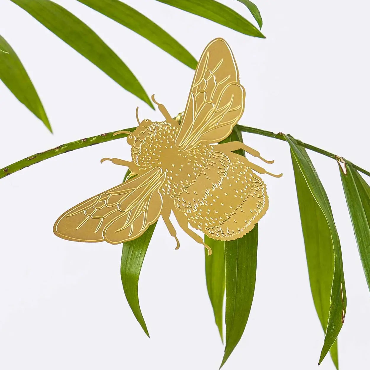 Brass Plant Animal Ornament
