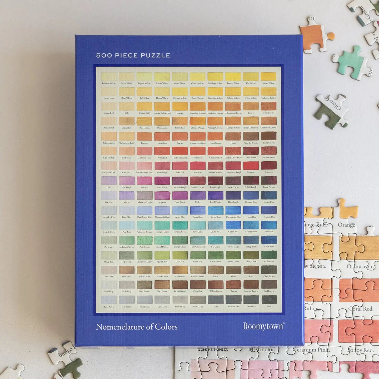 Nomenclature of Colors 500-piece Jigsaw Puzzle
