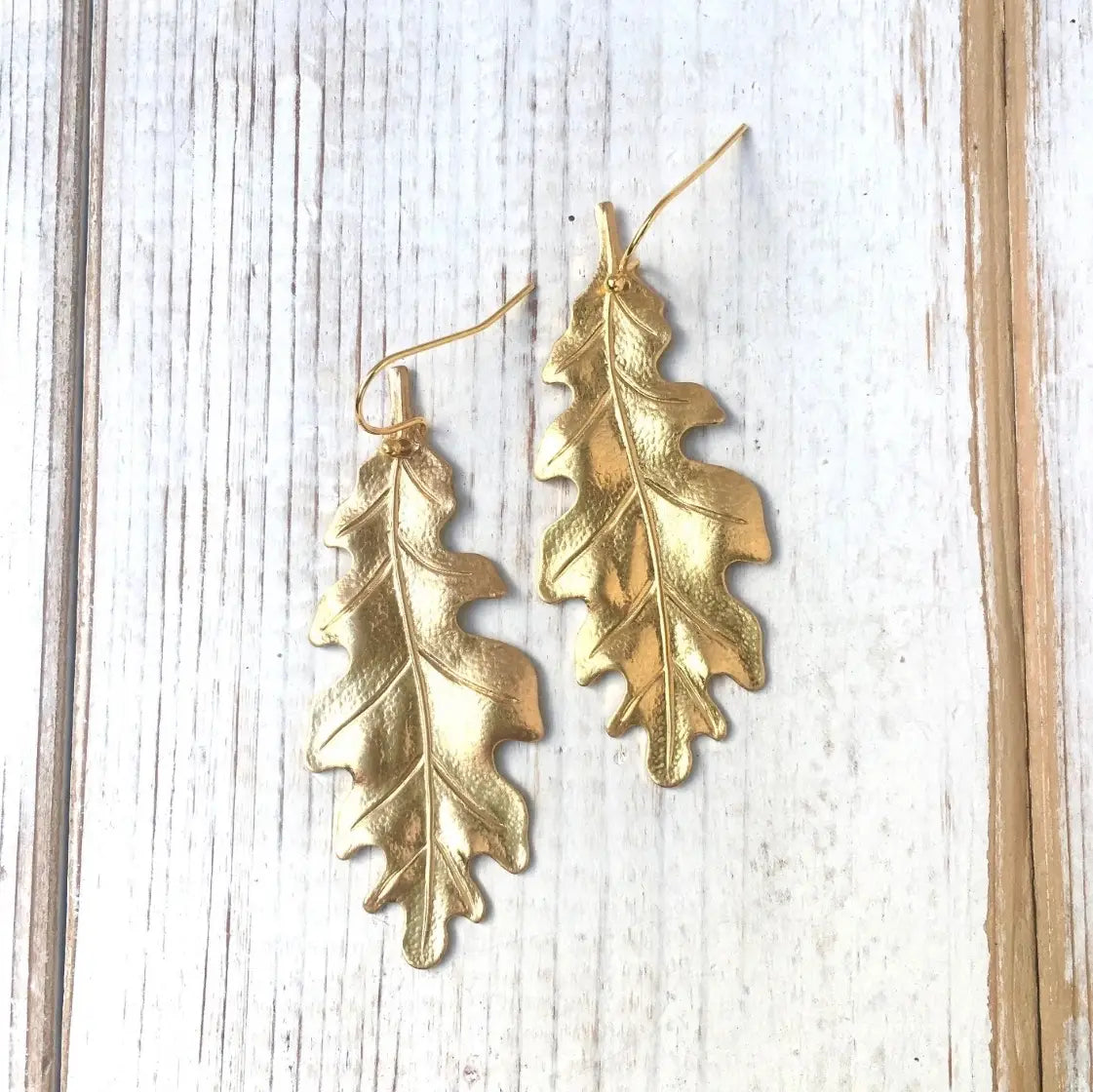 Oak Leaf Earrings