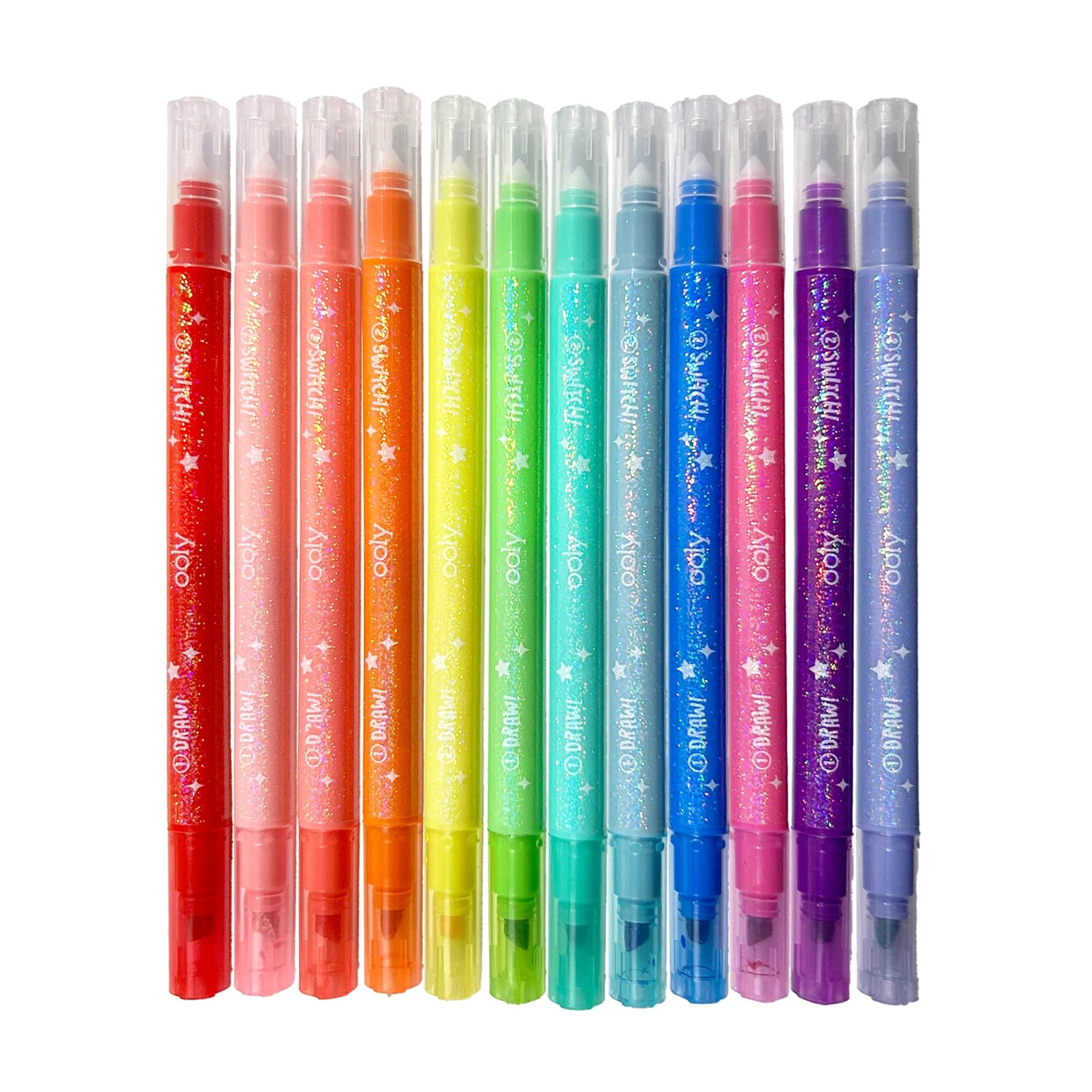 Switch-Eroo! Sparkle Color Changing Markers, Set of 12
