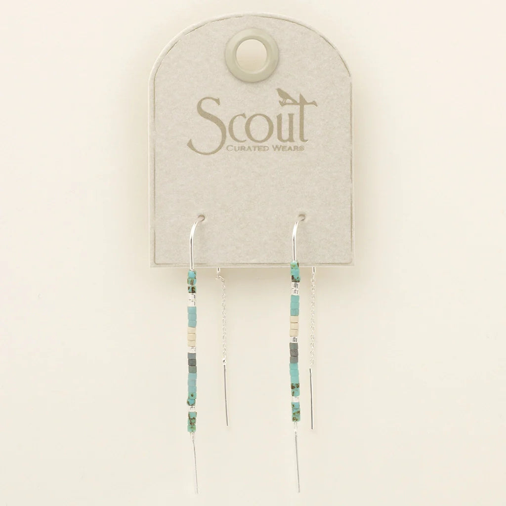 Chromacolor Thread Earring