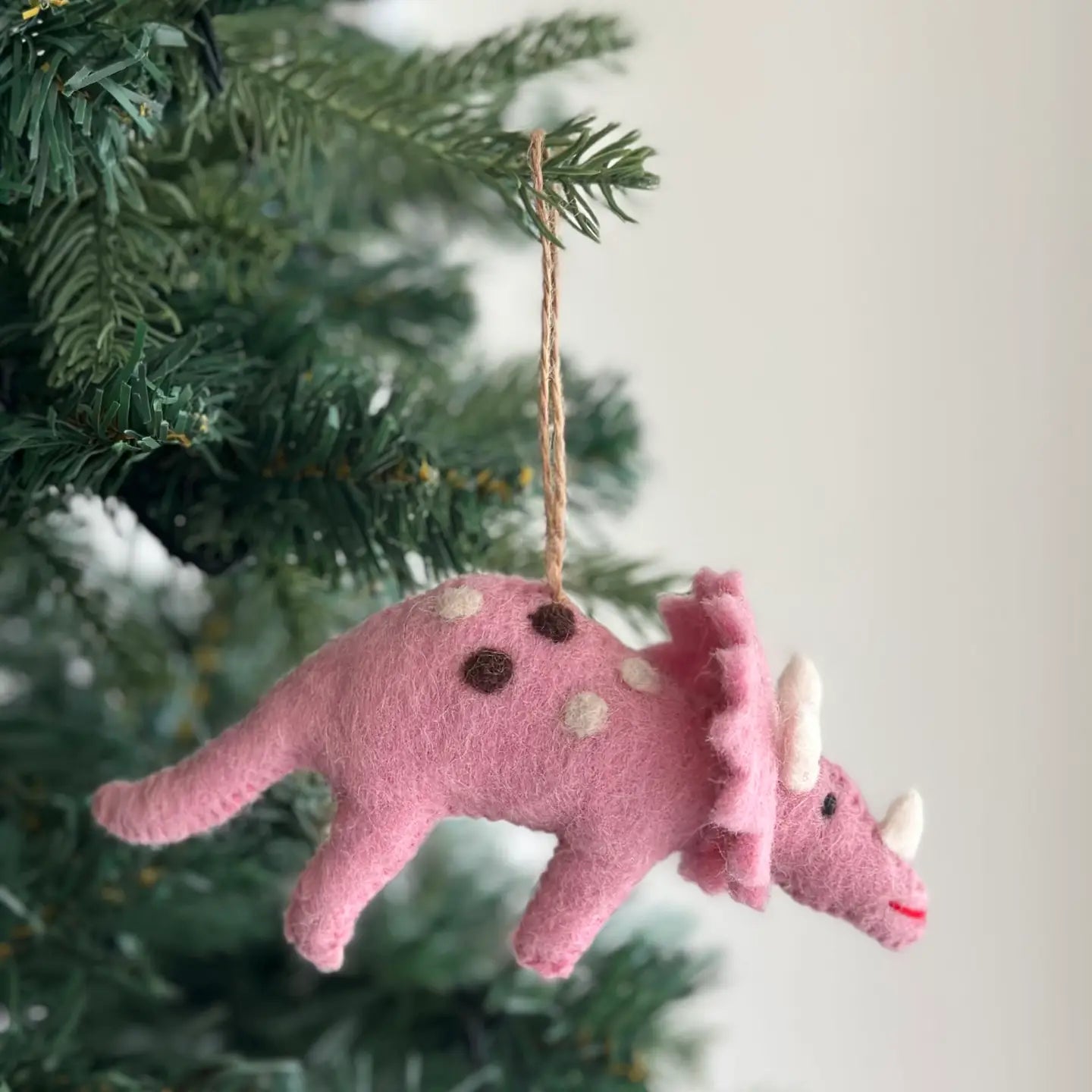 Felt Dinosaur Ornament