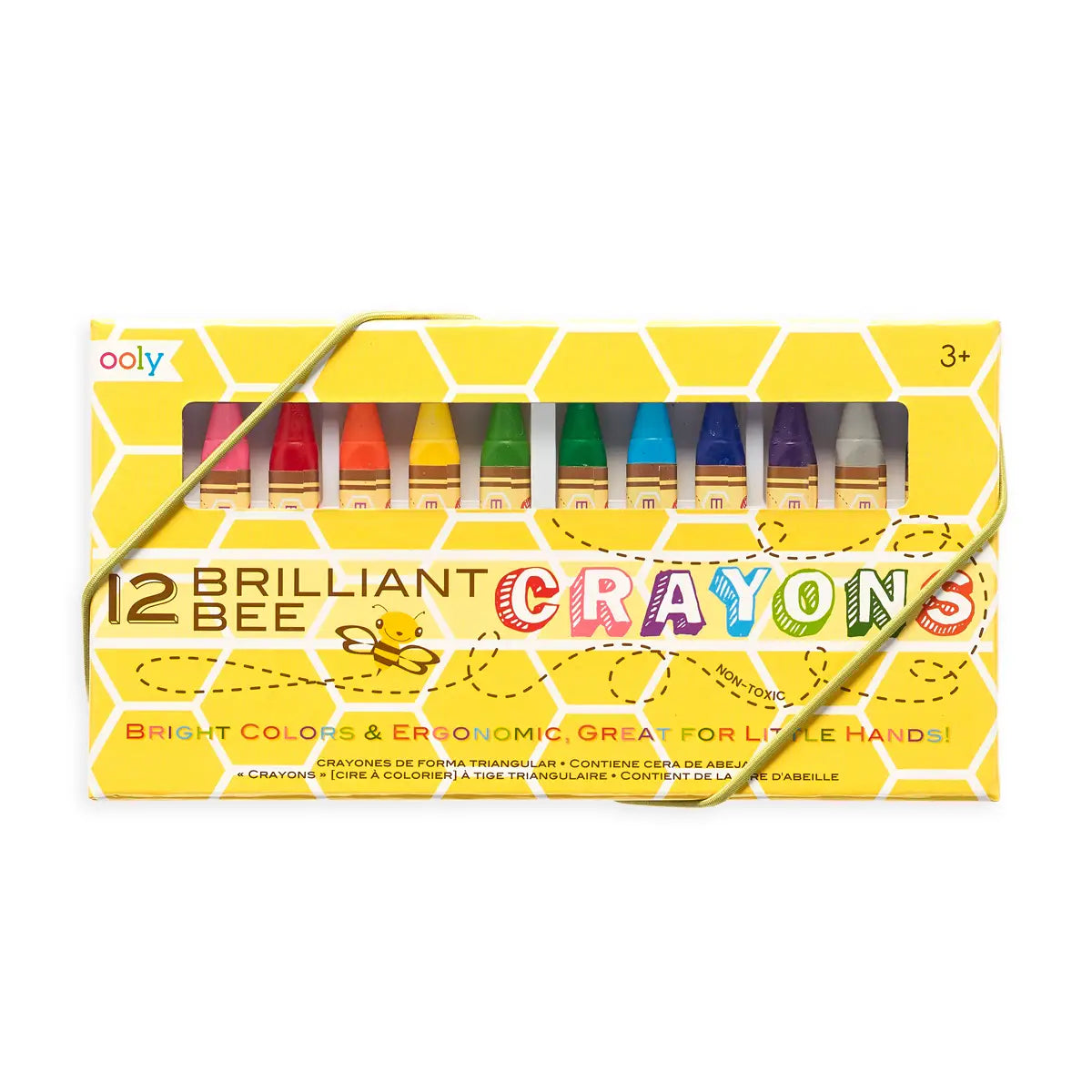 Brilliant Bee Crayons, Set of 12