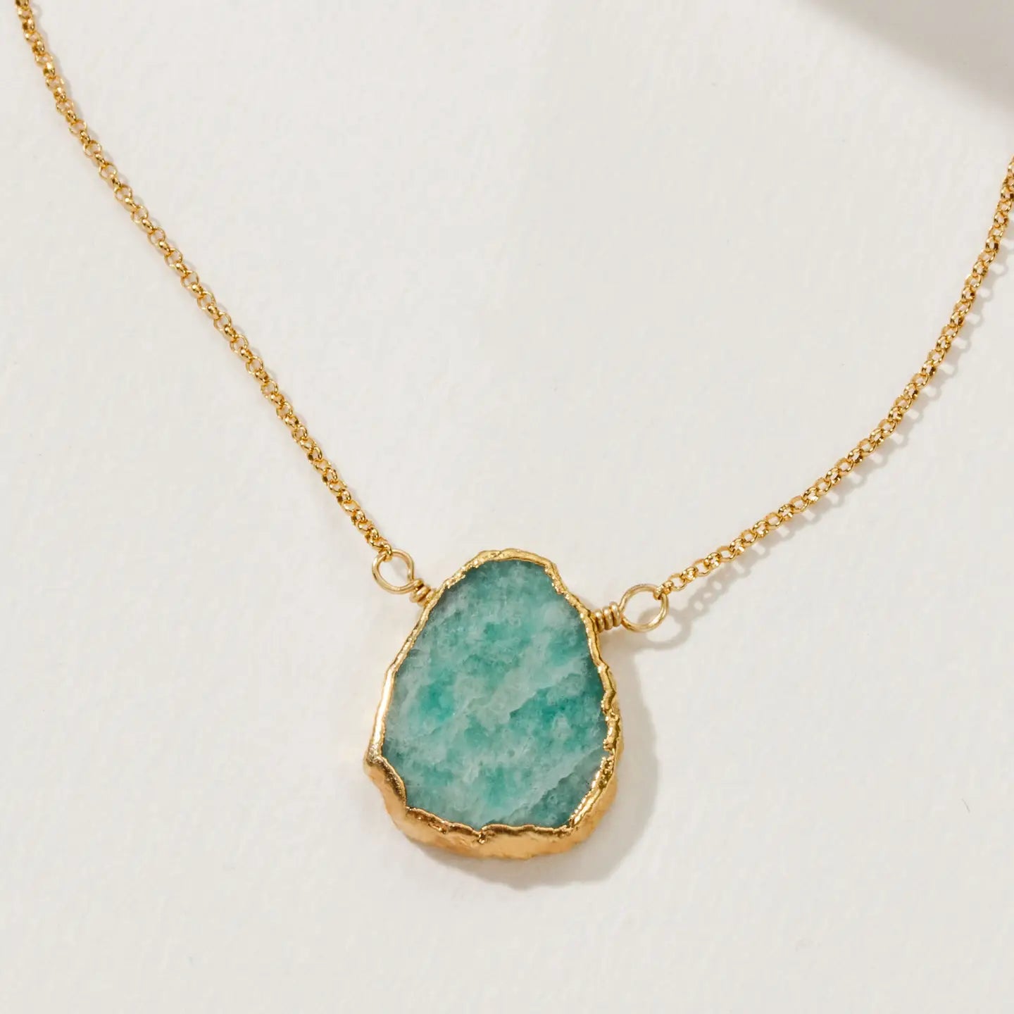 Earth, Wind, and Fire Stone Necklace
