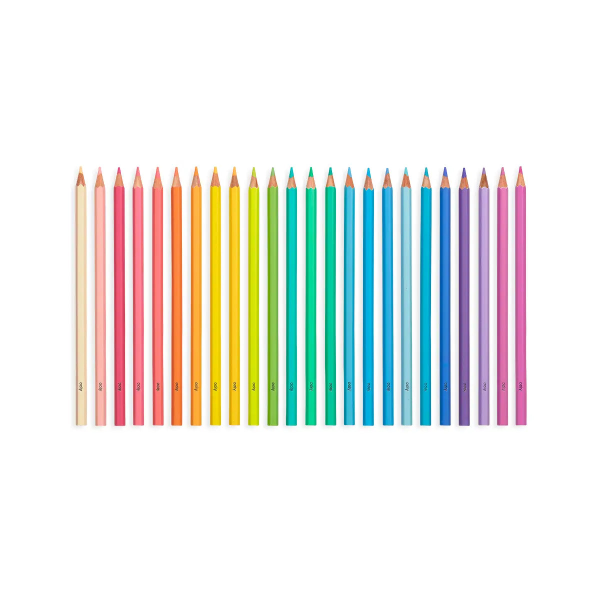 Pastel Hues Soft-Hued Colored Pencils, Set of 24