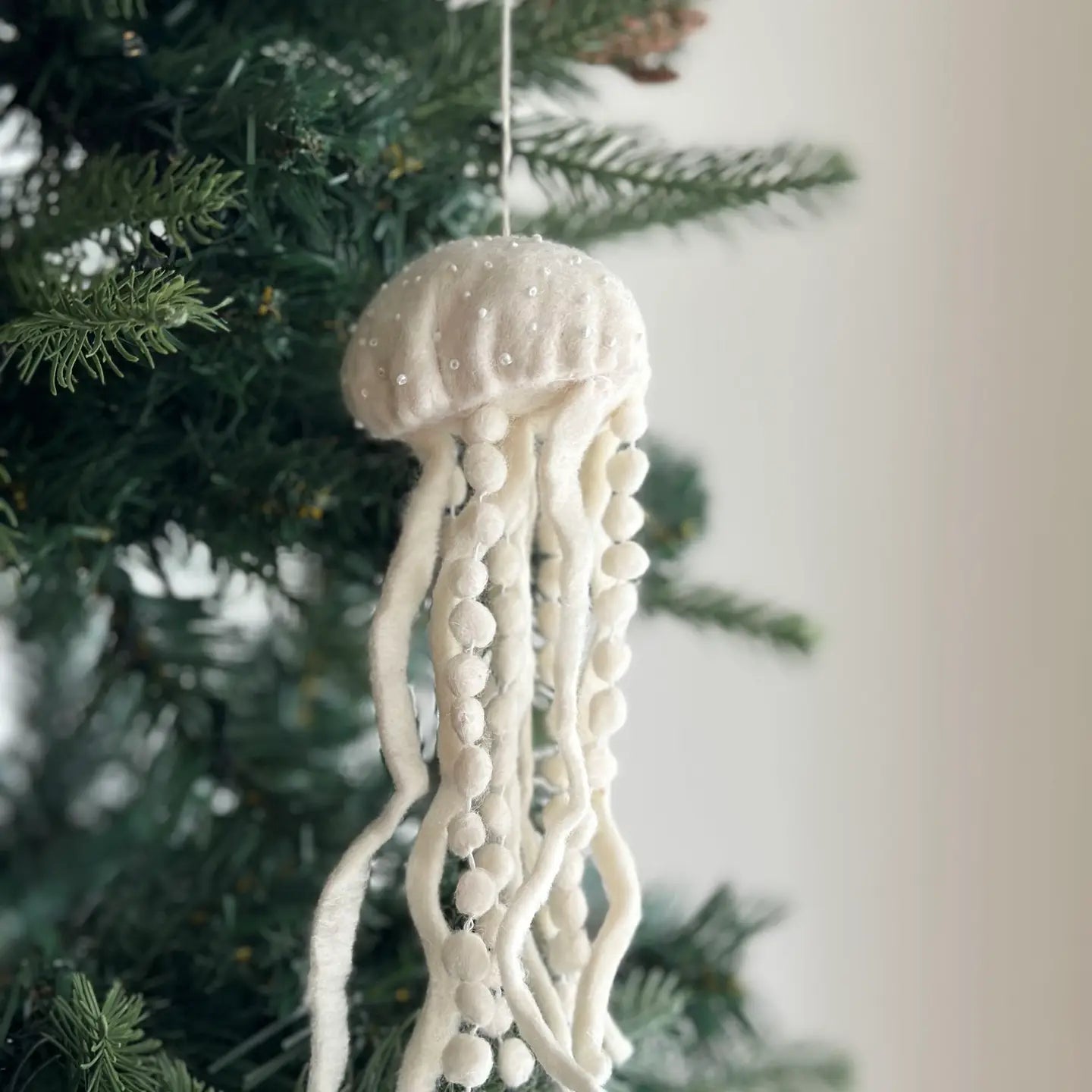 Felt Jellyfish Ornament