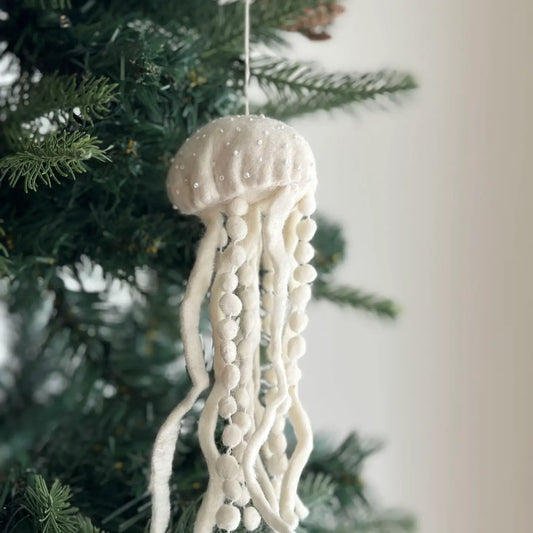 Felt Jellyfish Ornament