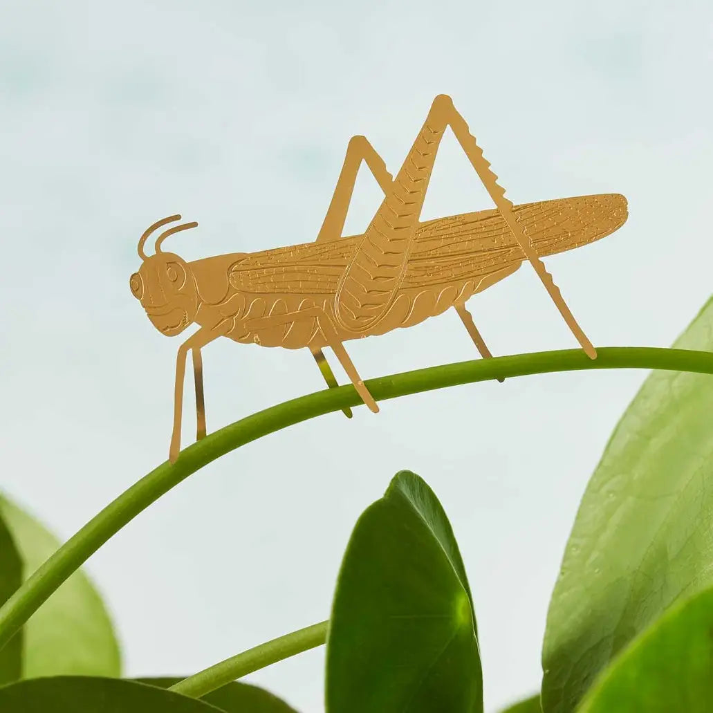 Brass Plant Animal Ornament