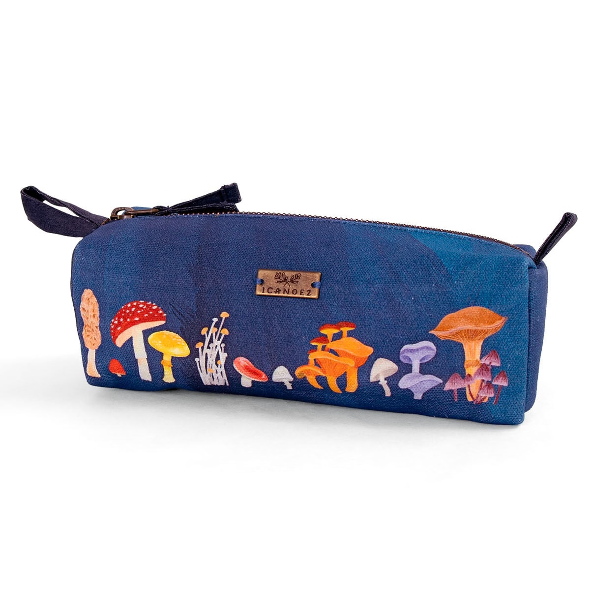 Forest Floor Mushrooms Pencil Pouch