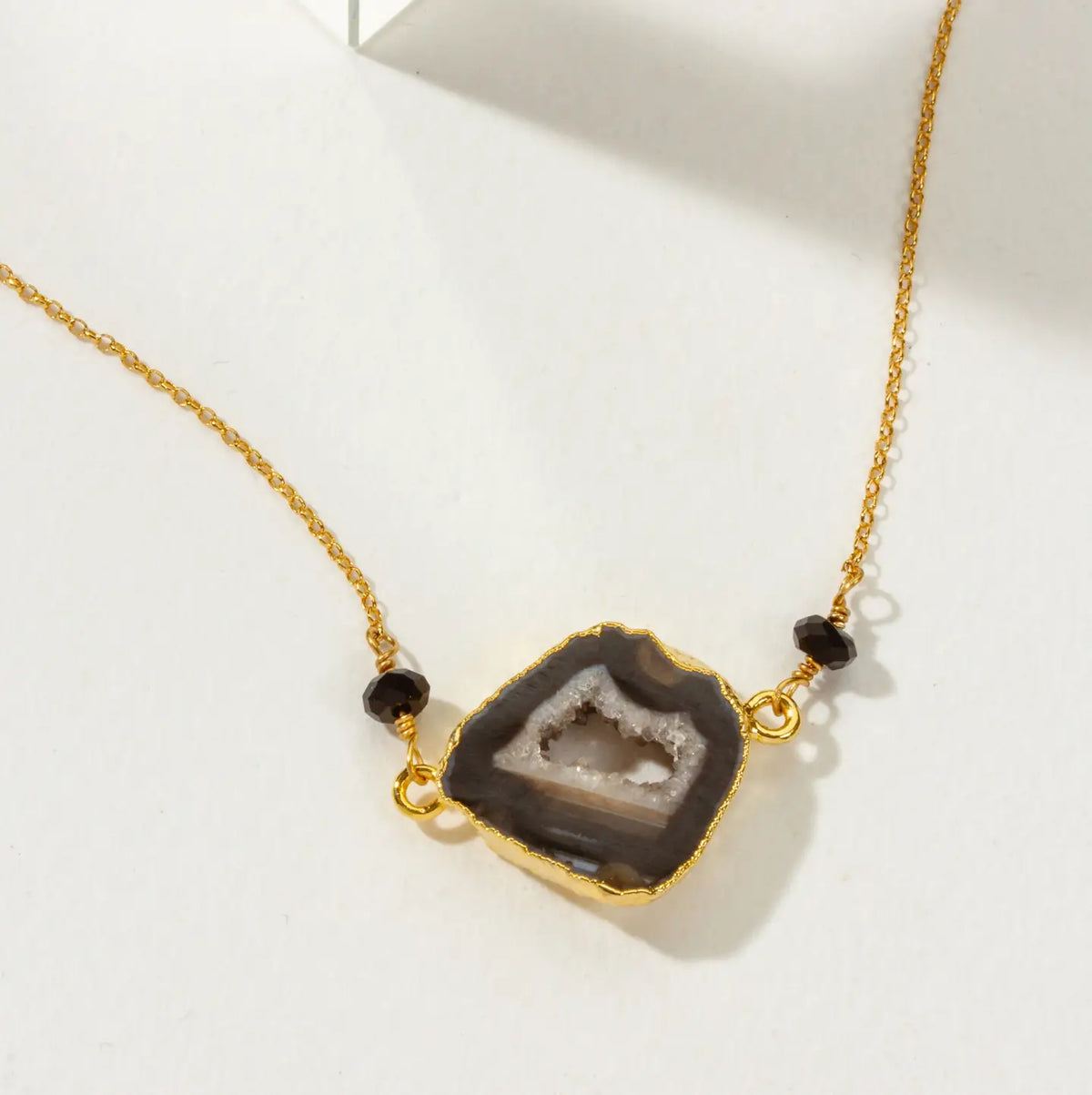 Earthly Geode Necklace