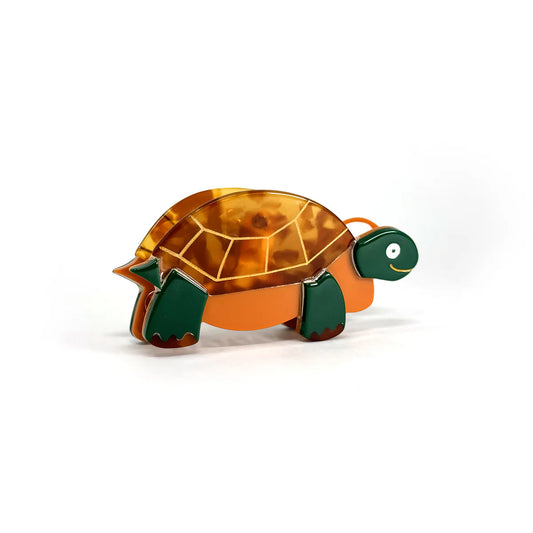 Smiling Turtle Hair Claw