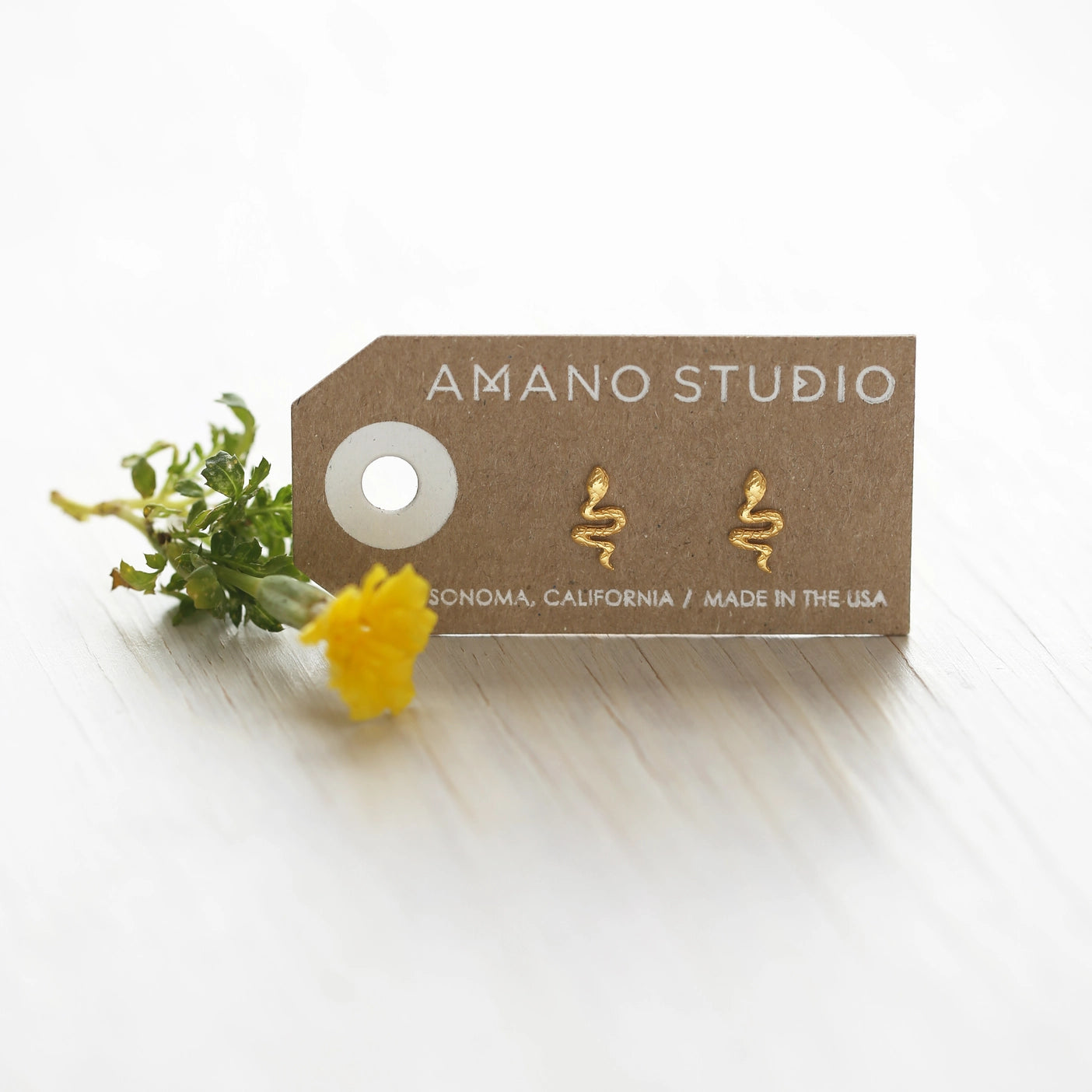 Itty Bitty Snake Studs