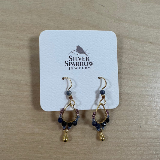 Woven Teardrop Earrings