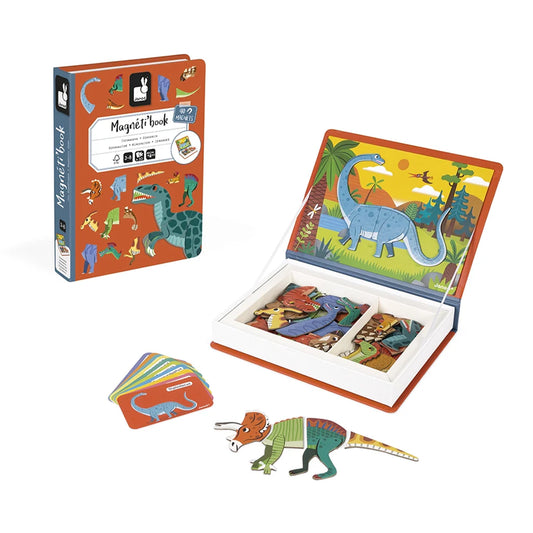 Dinosaur Magneti Book
