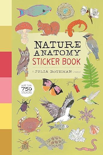 Nature Anatomy Sticker Book