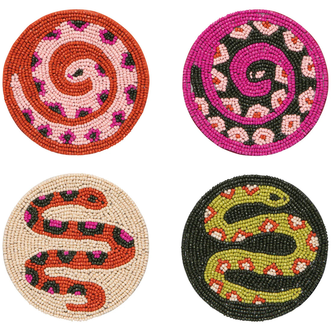 Beaded Coasters