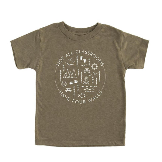 Not All Classrooms Have Four Walls Kids T-Shirt