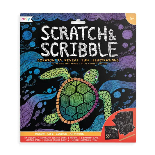Scratch and Scribble Art
