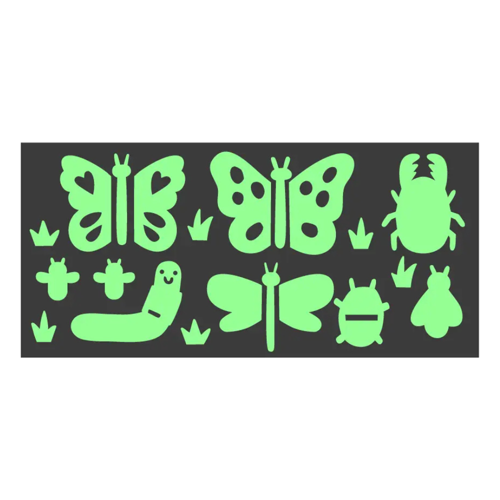 Bug Buddies Glow in the Dark Stickers