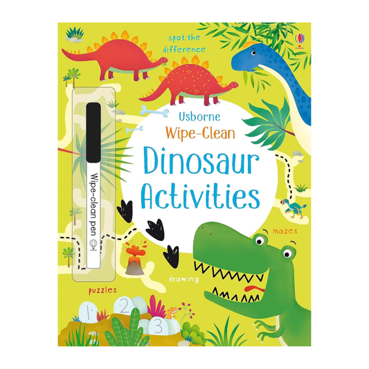 Wipe Clean Dinosaur Book