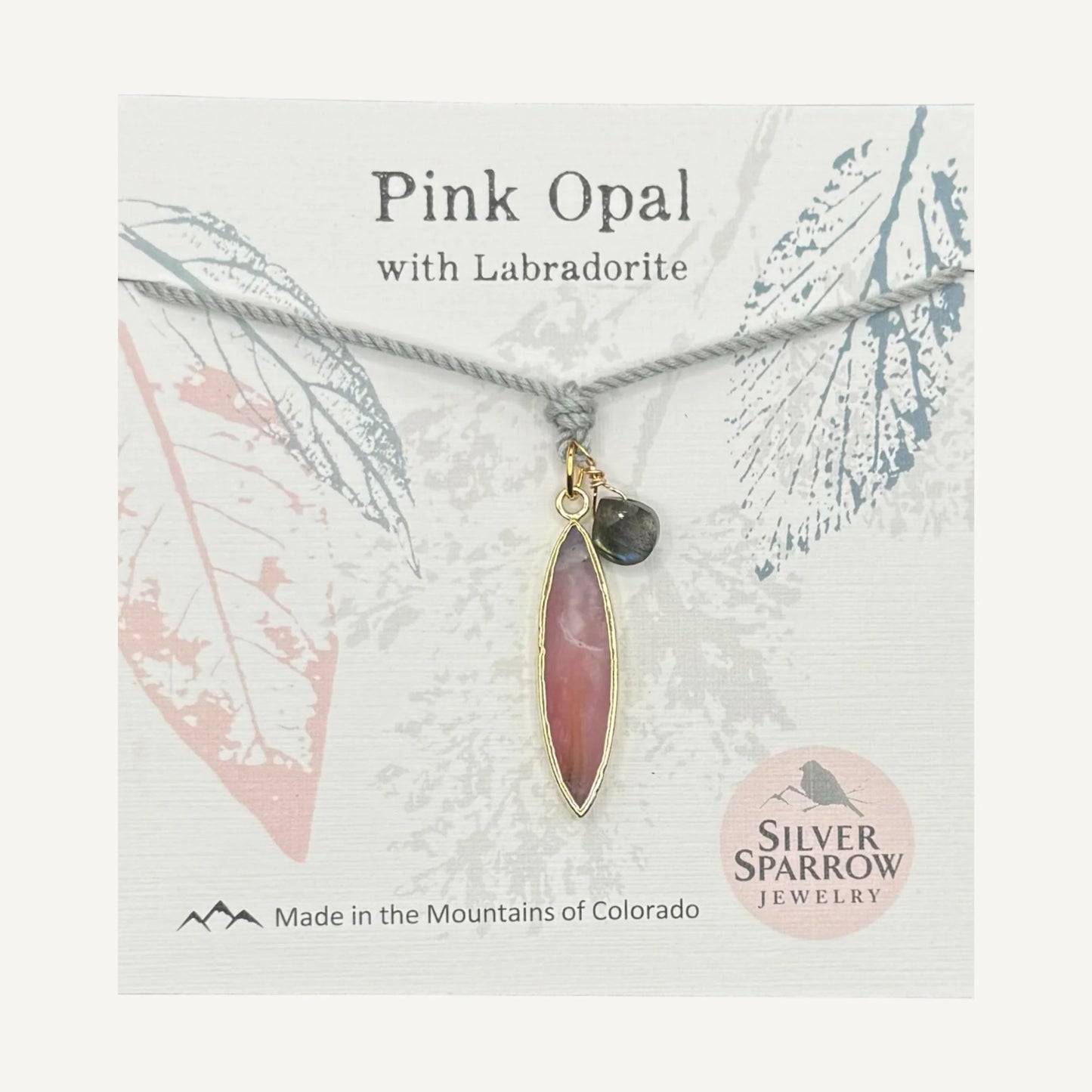 Elongated Drop Necklace