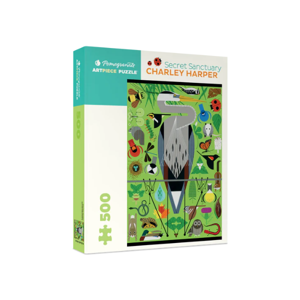 Charley Harper: Secret Sanctuary 500-piece Jigsaw Puzzle
