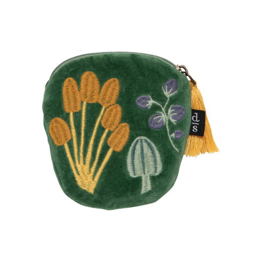 Embroidered Coin Purse