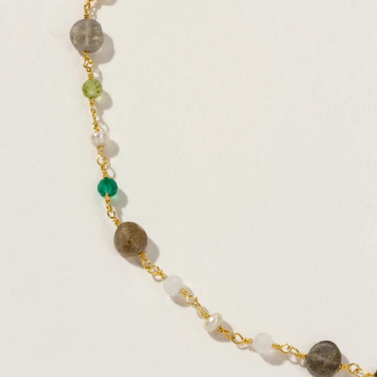 Ring of Saturn Collar Necklace